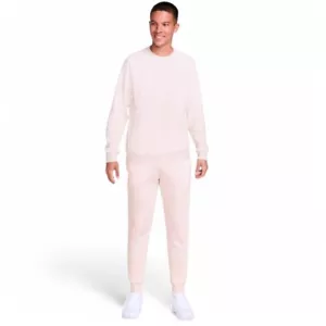 Nike Club Fleece Men's 2 Piece Sweatsuit Guava Ice Sweatshirt Jogger Set NWT - Picture 1 of 18