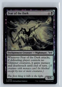 (3x) FOIL Fear of the Dark Duskmourn Common – MTG Magic the Gathering Card - Picture 1 of 2