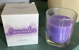 Bicchiere Votivo "Lavanda", Grande, Cera, Viola - Foto 1 di 12