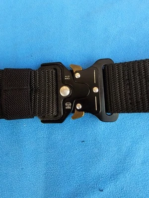 Cinturón táctico militar Hebilla metálica 100x4 cm - Imagen 1 de 4