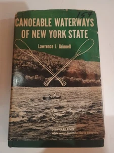 1956 Canoeable Waterways Of New York State And Vicinity Lawrence I. Grinnell Map - Picture 1 of 7