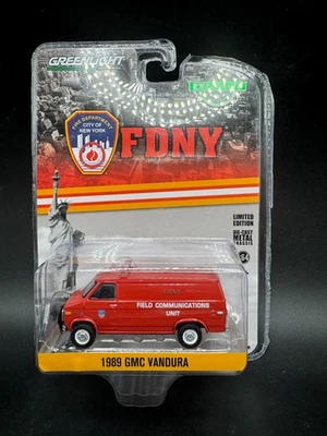 Greenlight 1989 GMC VANDURA Fire Department New York City Field N - Image 1 of 3