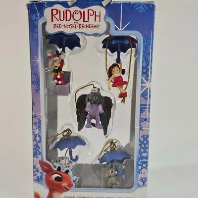 Rodolph el Reno Nariz Roja Isla de Juguetes Inadaptados Juego de 5 Adornos de Navidad Foto 1 de 4