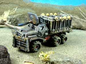 Gaslands Prisoner Transport Truck Custom Matchbox Diecast 1/64 Mad Max AutoKill - Picture 1 of 11