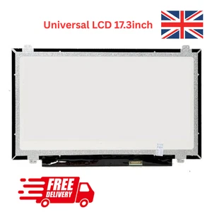Repuesto Pantalla Portátil Delgada LED 17.3" 30 Pin Sin Gancho Totalmente Nueva Stock Reino Unido - Imagen 1 de 2