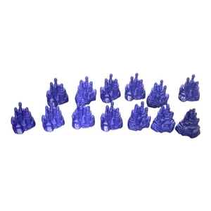 2001 Vtg Monopoly DISNEY EDITION 13 Cinderella Magic Kingdom Castle Cake Topper - Picture 1 of 5