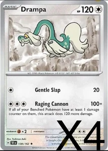 Drampa 138/162 2024 Pokémon Temporal Forces Playset (4) - Picture 1 of 1