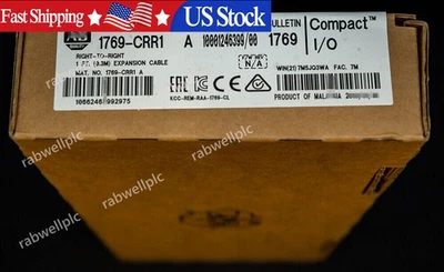 1769-CRR1 CompactLogix Right-To-Right Cable Surplus SEALED 1769-CRR1 New 1pcs - Image 1 of 2