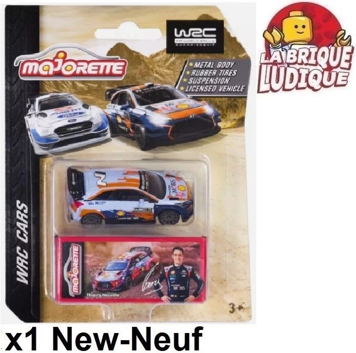 Majorette WRC Auto Rally Hyundai i20 Coupé Thierry Neuville N°11 + Scatola NUOVA - Immagine 1 di 1
