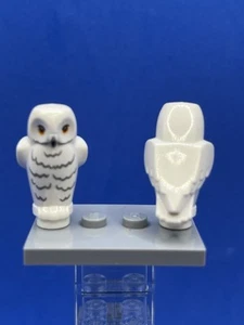 Owl (White, Folded Wings) LEGO Harry Potter City Animals (2x) - Imagen 1 de 1