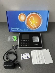 Orologi A2 per Dipendenti Piccole Imprese-Impronta Digitale, RFID e PIN Biometr... - Foto 1 di 3