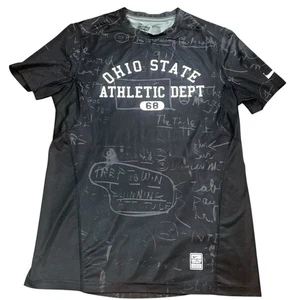 Nike pro combat Ohio State buckeyes OSU black athletic T-shirt size medium - Picture 1 of 6