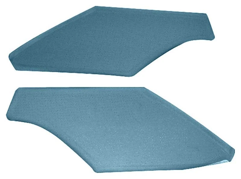 1963-66 Dodge Dart; Interior Rear Sail Panels; 2 Door Hardtop; Perforated — 第 1/1 张图片