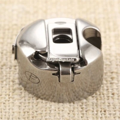 Industrial Sewing Machine Bobbin Case for BROTHER JANOME JUKI PROSEW 0.91"*0.55" - Image 1 of 4