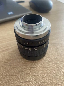 Computar V5018 CCTV Camera Lens 50mm F1.8 C Mount - NEW - Picture 1 of 4