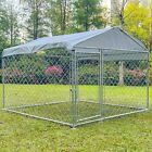Outside Steel Fence Dog House With Lock, Dog Playpen House & Animal Hutch