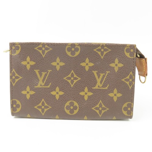 LOUIS VUITTON（LV） LOUIS VUITTON Borsa a Pochette Borsa per Secchio Monogramma Pelle Marrone USA 79363