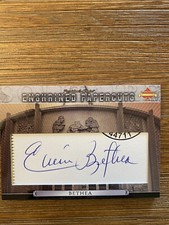 2021 President's Choice Solitaire 2.0 - Elvin Bethea - Cut Auto Signed 1/1 NFL