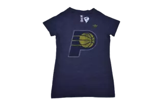 adidas Womens NBA Indiana Pacers Basketball Shirt NWT L - Picture 1 of 5
