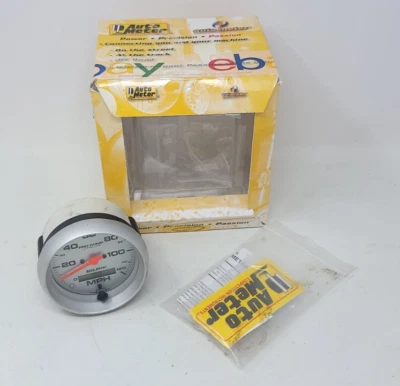 Autometer Ultra-Lite Series Speedometer 0-120 MPH 3 3/8" Dia Electrical 4487 - Image 1 of 4