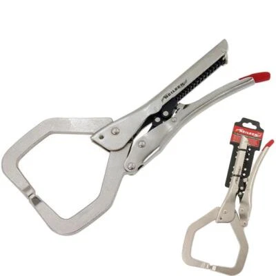 Neilsen 11" Self Adjusting Locking Mole Grip C Clamps Welding Woodwork Clamp - Image 1 of 3