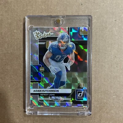 2022 Panini Donruss - The Rookies #TR-13 Aidan Hutchinson (RC) - Image 1 of 2