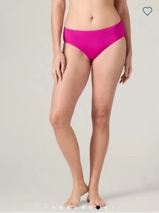 Athleta Size XXS Clean Full Swim Bikini Bottom Electric Fuchsia Pink NWT - Picture 1 of 6
