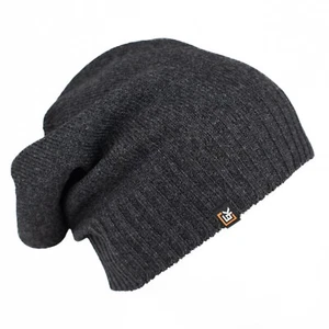 Wool Slouchy Beanie Hat - Super Soft Merino Wool - Made in the USA - Picture 1 of 79