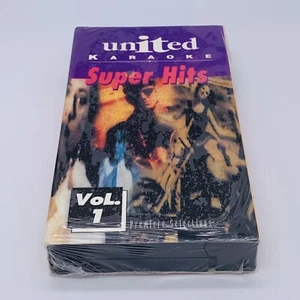 United Karaoke Super Hits Vol 1 VHS 1994 Elton John Whitney Houston Bette Midler - Picture 1 of 7