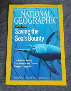 National Geographic April 2007 The Sea, Bluefin, New Zealand, Botswana, Hip-Hop - Picture 1 of 1