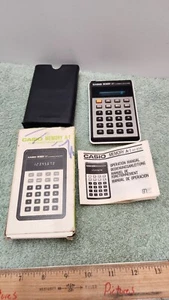 Casio MEMORY A-1 Electronic Calculator Works - Picture 1 of 13