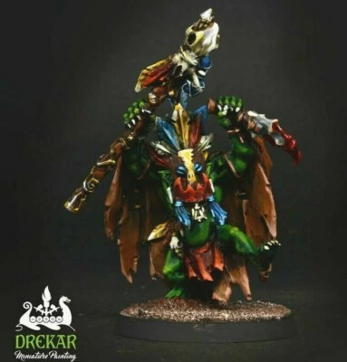 Wurrgog Prophet Orruk age of sigmar** COMMISSION ** painting - Image 1 of 4