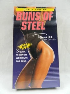 VHS - New Sealed - Quick Toning Buns of Steel - The Tamilee Collection - 1994 - Picture 1 of 6