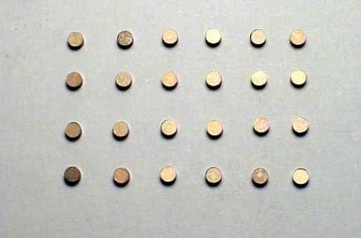 T-JET 12 PR HO SLOT CAR BRUSHES. FITS AURORA CHASSIS. FROM MODEL MOTORING - Image 1 of 1