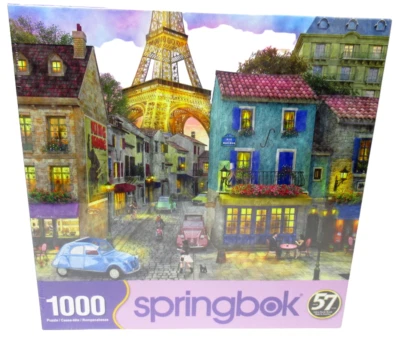 2020 Springbok Eiffel Magic Eiffel Tower 1000 Puzzle  24" x 30" Unopened Sealed - Image 1 of 4