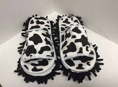 Унисекс пыль обувь один размер черный белый съемный низ пола пыли F18 - Изображение 1 из 4