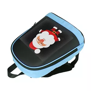 LED Backpack 64x64 Px Programmable Full Color Display Screen Bag For Motorcycle - Picture 1 of 24