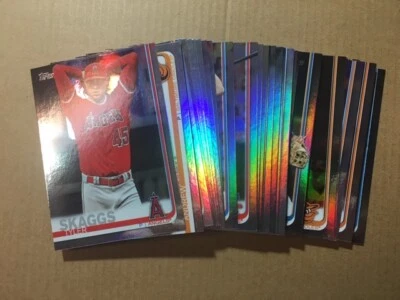 2019 Topps Baseball UPDATE SERIES "Rainbow Foil" Parallel Cards U PICK FREE SHIP - Image 1 of 3