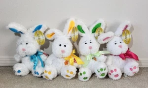 Chantilly Lane Brite Spots PBC Plush 8" Rabbits Bunnies Easter Peter Cottontail - Picture 1 of 7