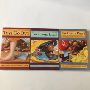 Emily Jenkins book trio - Toys Go Out/Come Home / Dance Party - Picture 1 of 2