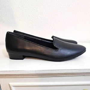 Soft Style Womens Sz 8 N Black Loafers Memory Foam Shoes Casual Preppy Office - Picture 1 of 10