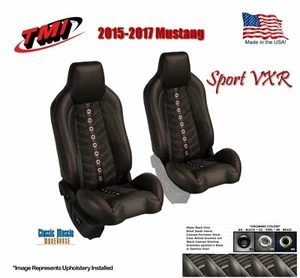 2015 - 2017 Mustang Front Bucket Seat "Sport VXR" Upholstery+ Foam Kit - by TMI - Bild 1 von 11