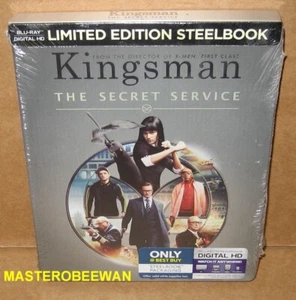 Kingsman The Secret Service Limited Edition Steelbook (Blu-Ray, 2016) New Sealed - Picture 1 of 2