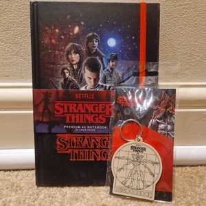 Cuaderno Disney Stranger Things Premium Forrado A5 Tapa Dura Nuevo - Imagen 1 de 6