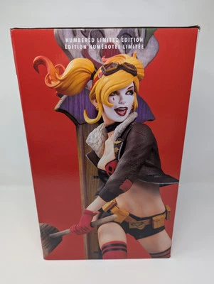 Harley Quinn DC Direct DC Comics Bombshells 13,5 pulgadas limitada 5000 DLX estatua V2 Foto 1 de 4