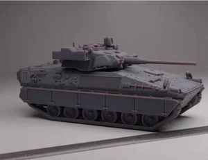 Modellino veicolo da combattimento fanteria italiano Vcc80 nuovo stampato 3D 1/72 non verniciato - Foto 1 di 3