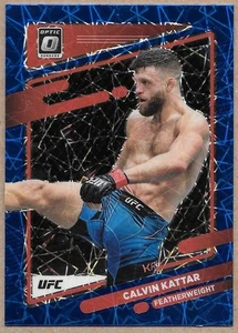 Calvin Kattar UFC 2022 Donruss Optic Blue Velocity Prizm Panini #68 - Picture 1 of 2
