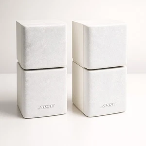 2 x BOSE Doppelcube Serie III Lautsprecher Boxen Acoustimass Lifestyle - Weiß - Bild 1 von 6