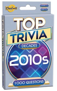 Cheatwell Games Top Trivia 2010's - 1000 Questions To Test Your Knowledge Of Mus - Imagen 1 de 4