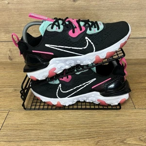 Nike React Schuhe Damen Größe UK 6 schwarz lila Laufen Fitness Sport Turnschuhe - Bild 1 von 11